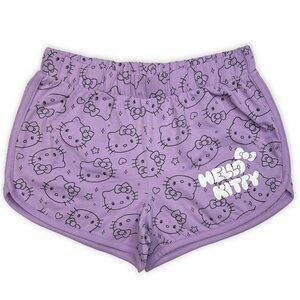Sanrio Hello Kitty Purple PJ Shorts NWT